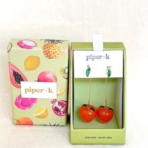 New Super Cute and Light Weight Viral Piper K Peach Earrings